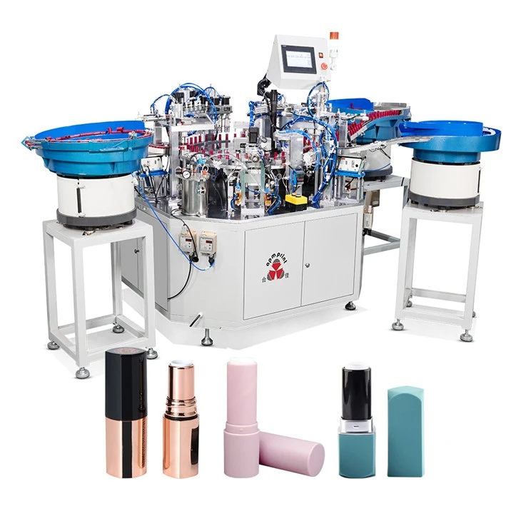 Lipstick Tube Assembly Line